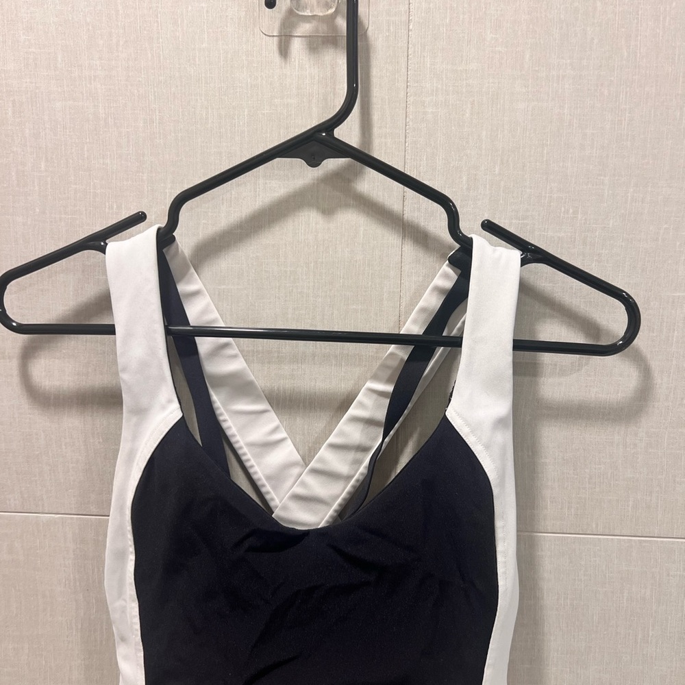 lululemon athletica Black and White Sports Bra